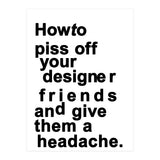 The Headache White (Print Only) thumbnail