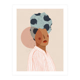 Lady with stripes (Print Only) thumbnail
