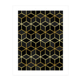 Colorful and golden pattern IV (Print Only) thumbnail