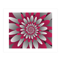 Paper Cut Flower Spiral (Print Only)