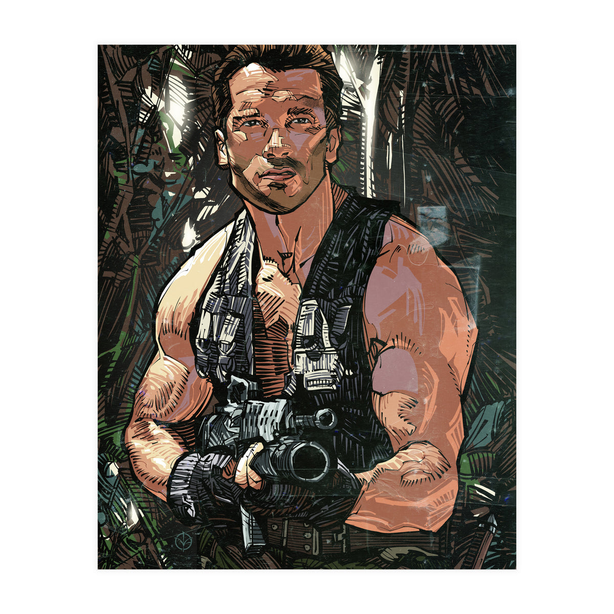 Arnold Schwarzenegger (Print Only)