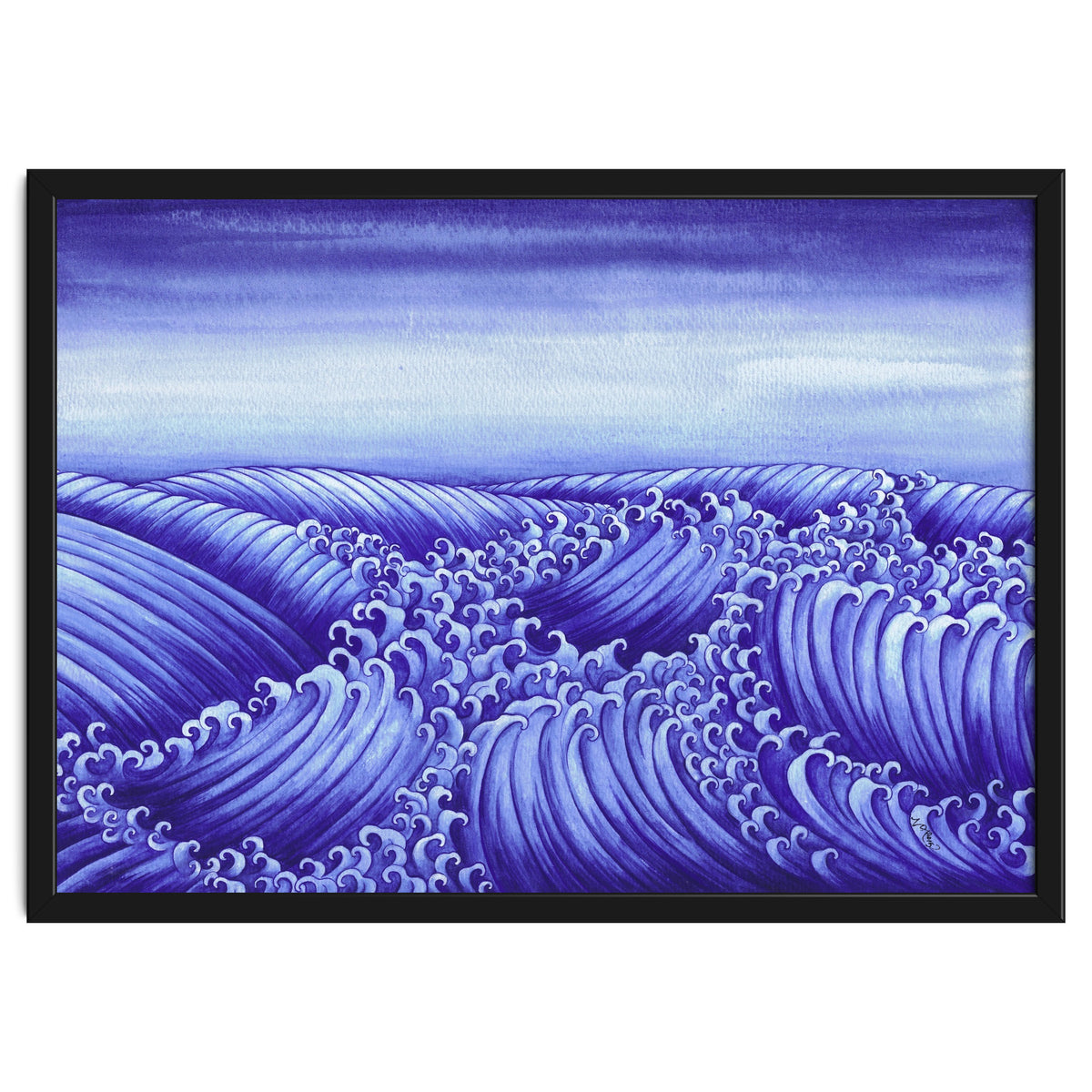 Turbulent Water Triptych part 2