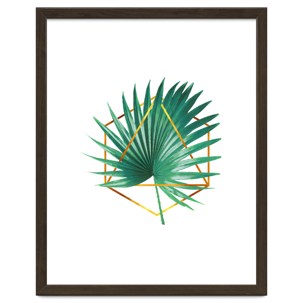 Tropical Palm Leaf 01