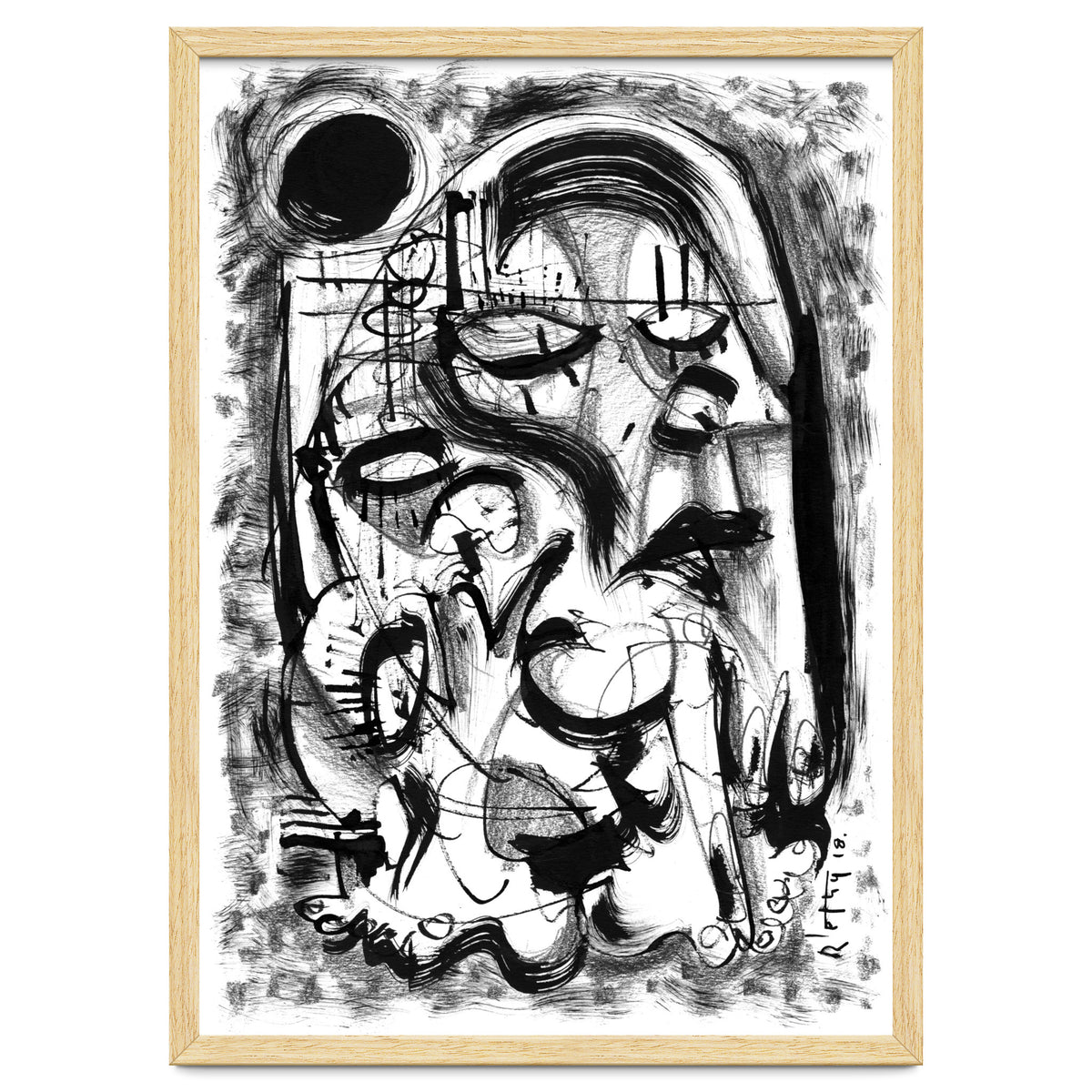 The Witch and Her Sons - b&w