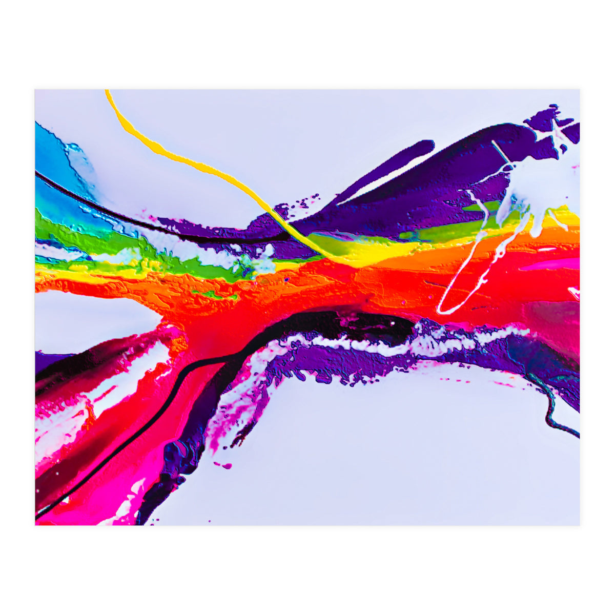 Abstract Art Britto - Qb298 (Print Only)