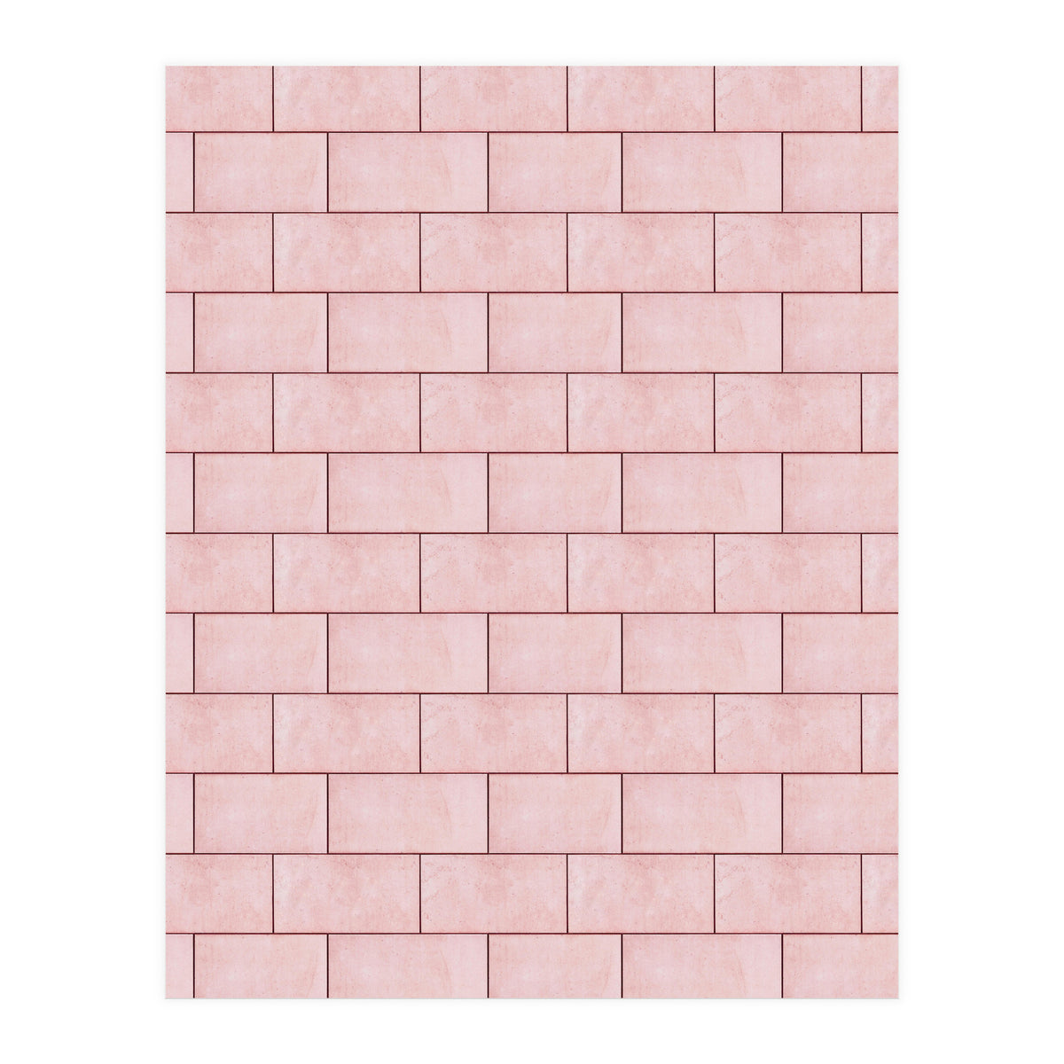 Blush Brick Imperfection (Print Only)