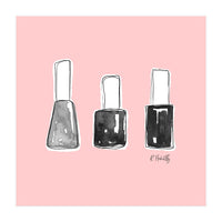 Nail Polish | Black (Print Only)