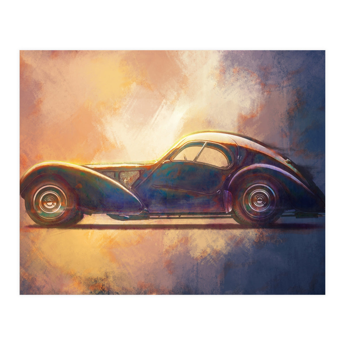 1936 Bugatti (Print Only)