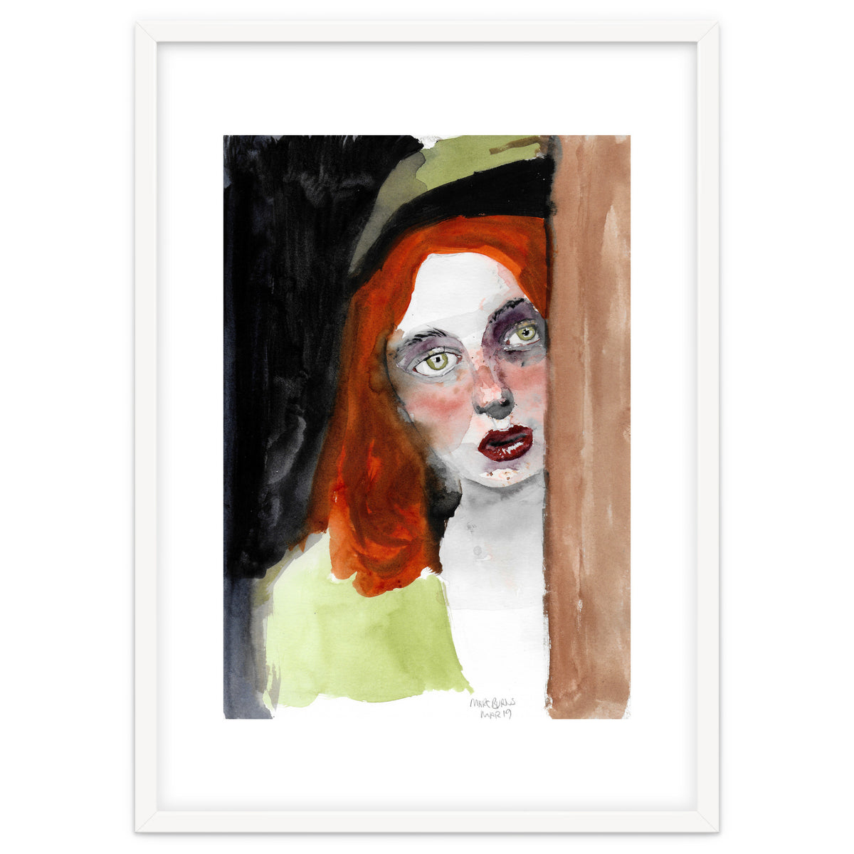 Untitled #017 - Woman with red hair