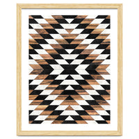 Urban Tribal Pattern No.13 - Aztec - Concrete and Wood