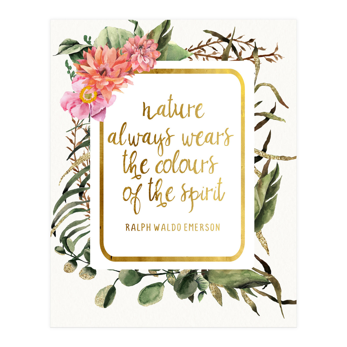 Nature (quote 2) (Print Only)