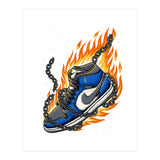 Sneaker Fire (Print Only) thumbnail