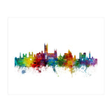 Canterbury England Skyline (Print Only) thumbnail