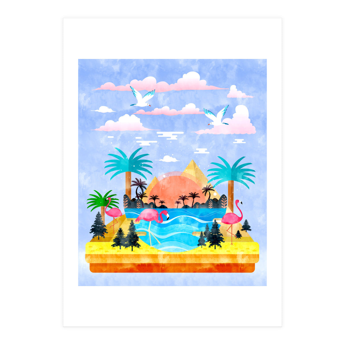 Oasis (Print Only)