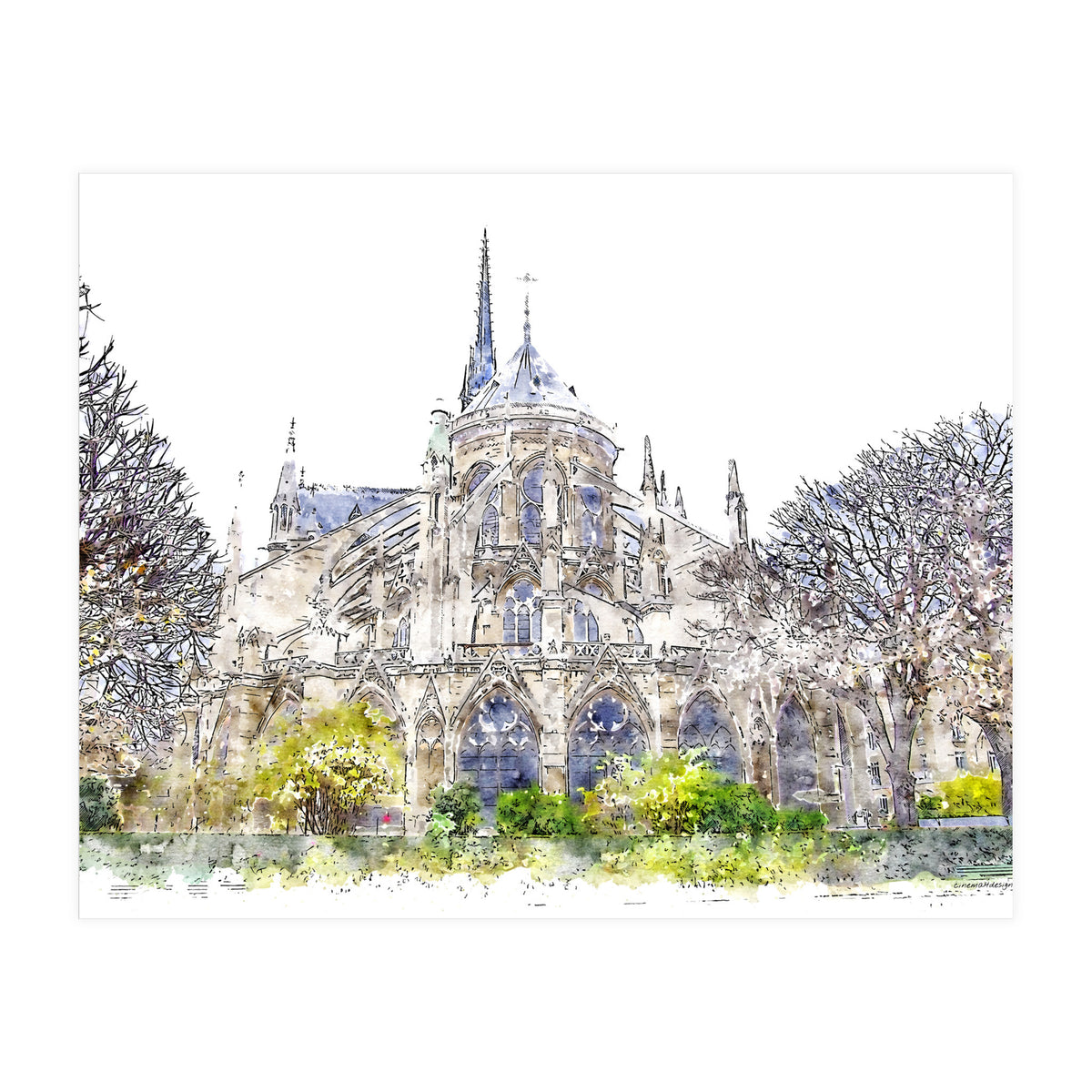 Notre-Dame de Paris (Print Only)