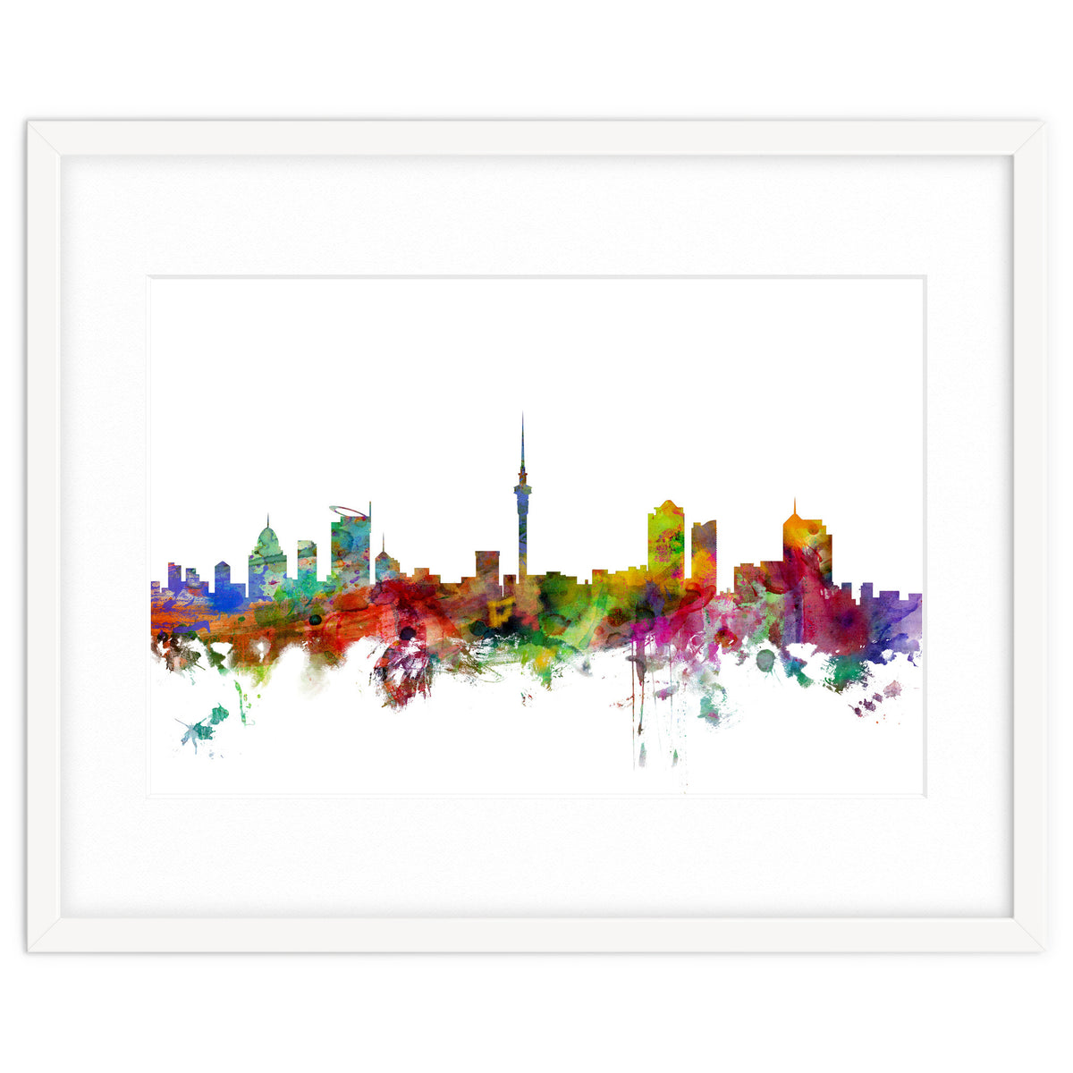 Auckland New Zealand Skyline