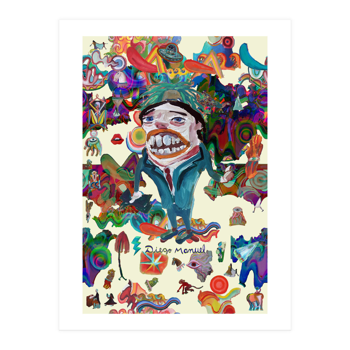 Graffitis 2021 Tapiz 53 B (Print Only)