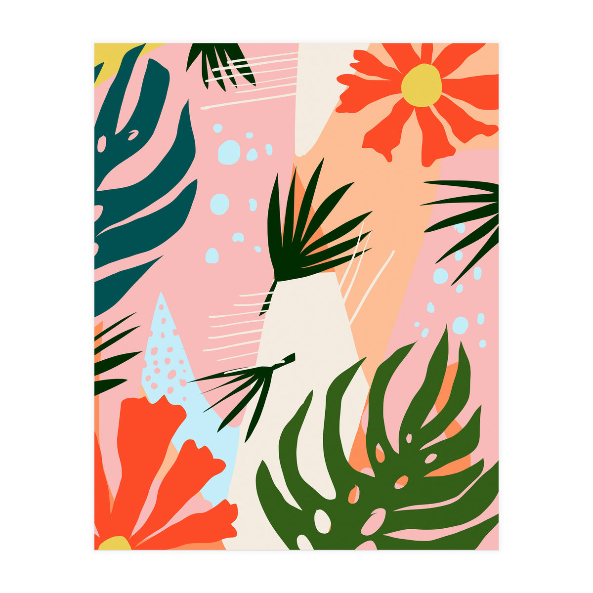 Tropical Plants (Print Only)
