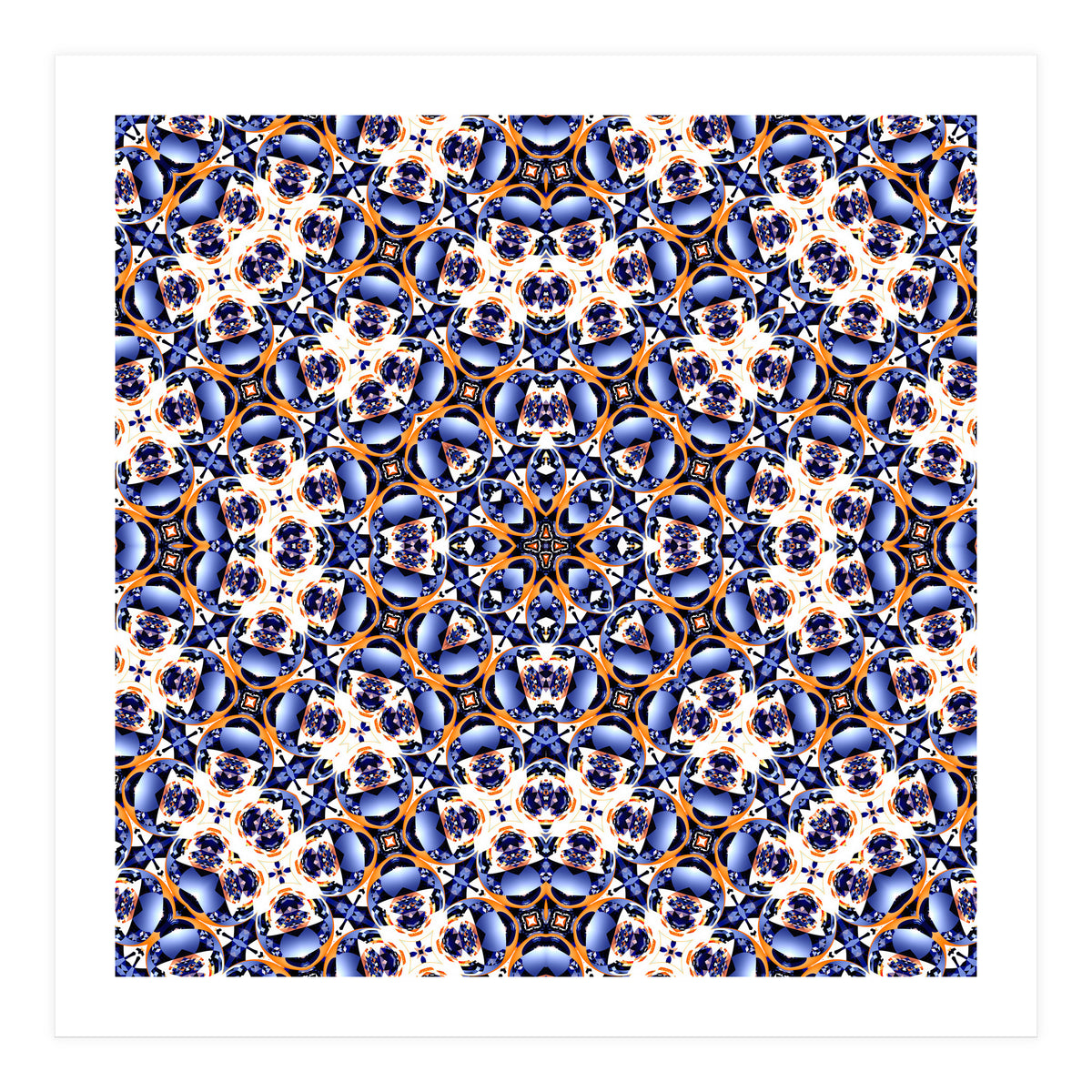 Abstract Mandala Pattern (Print Only)