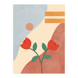 Rose Flower Abstract Botanical Modern (Print Only) thumbnail