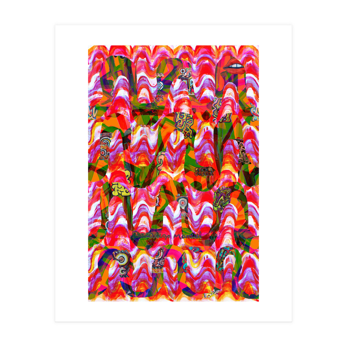 Pop Abstract 14 (Print Only)