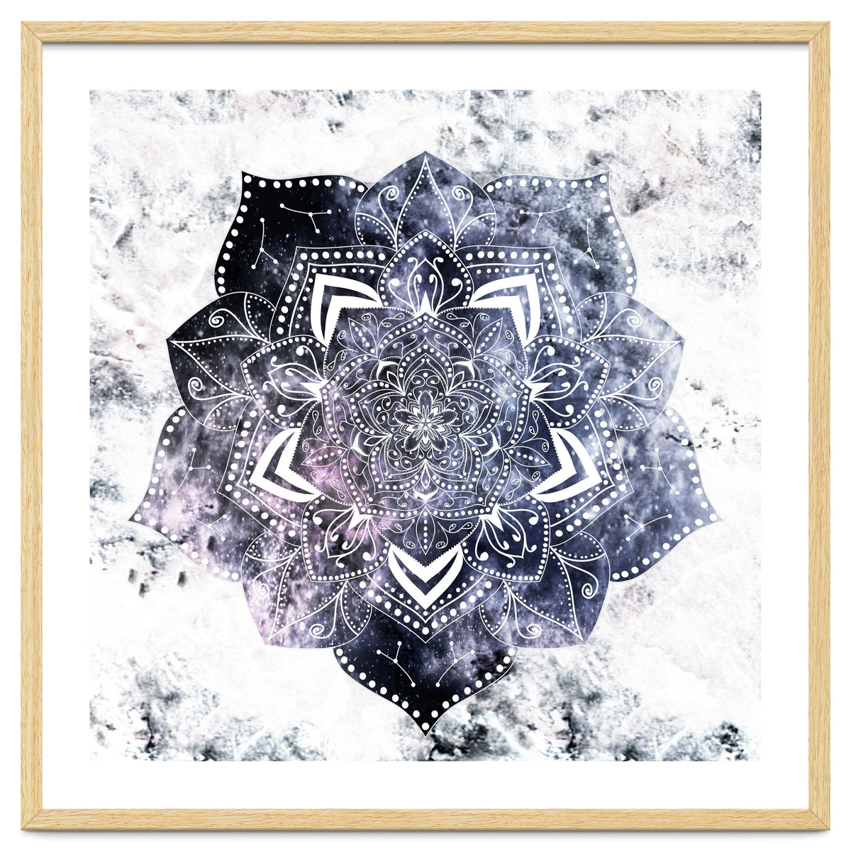 Cancer Constellation Mandala