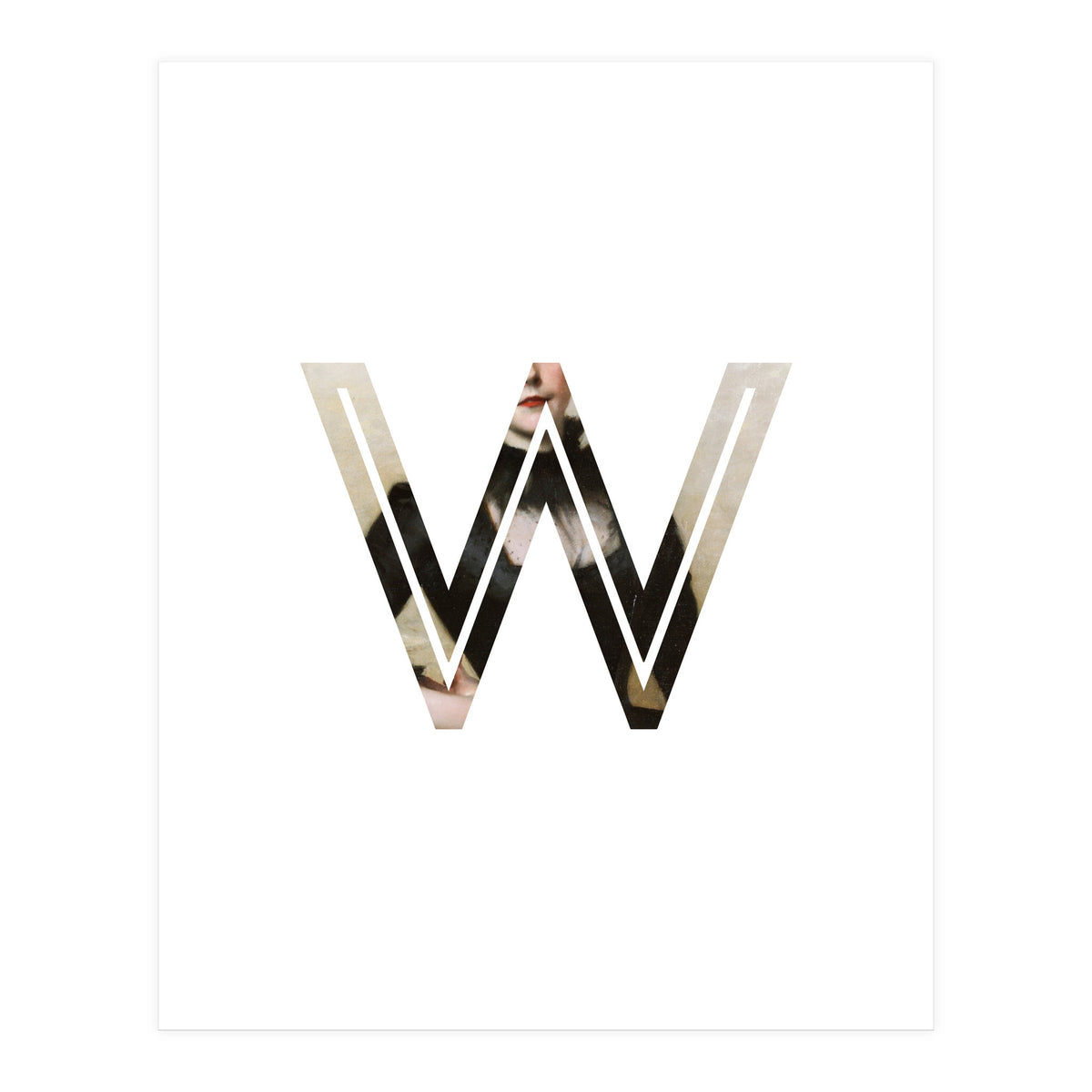 Letter W - (Impress) (Print Only)