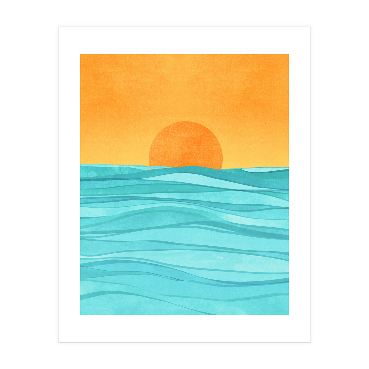 Coastal Sunset (Print Only)