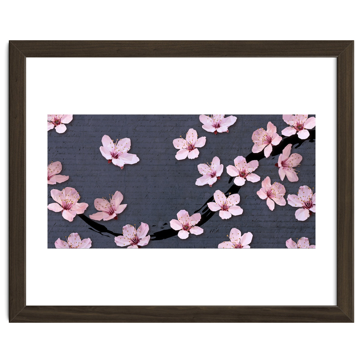 Triangulated Cherry Blossoms