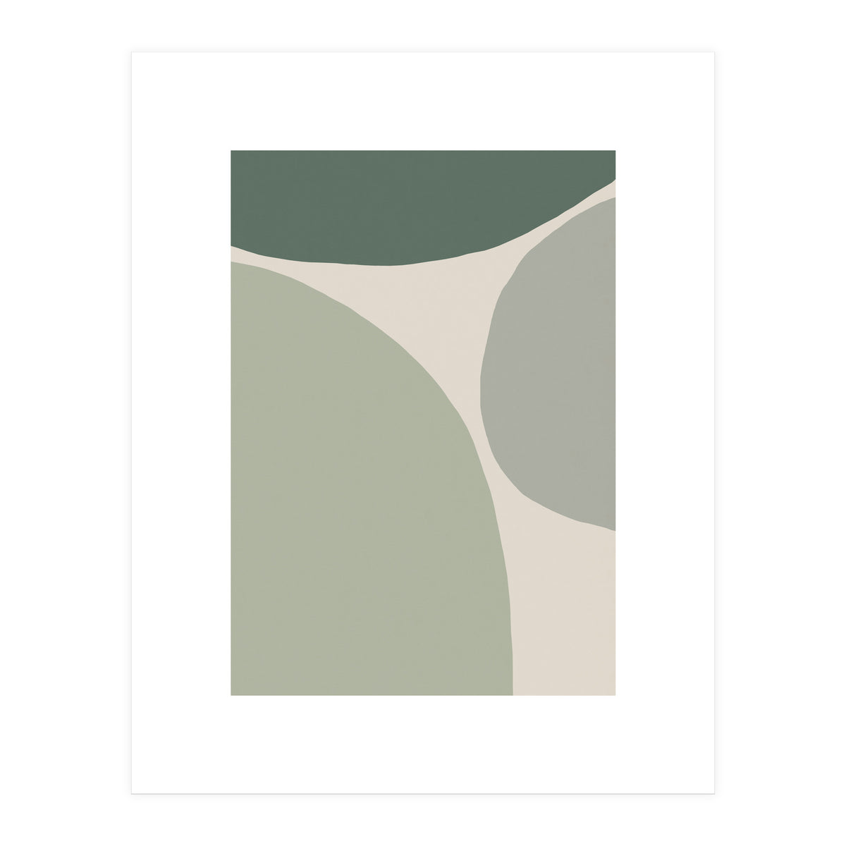 Mint Abstract (Print Only)