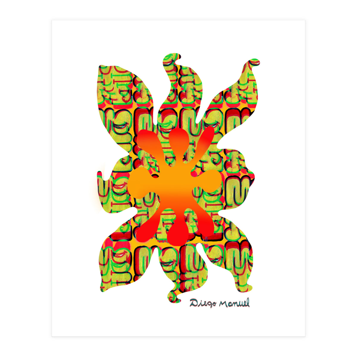 Fuego 60 Copia (Print Only)