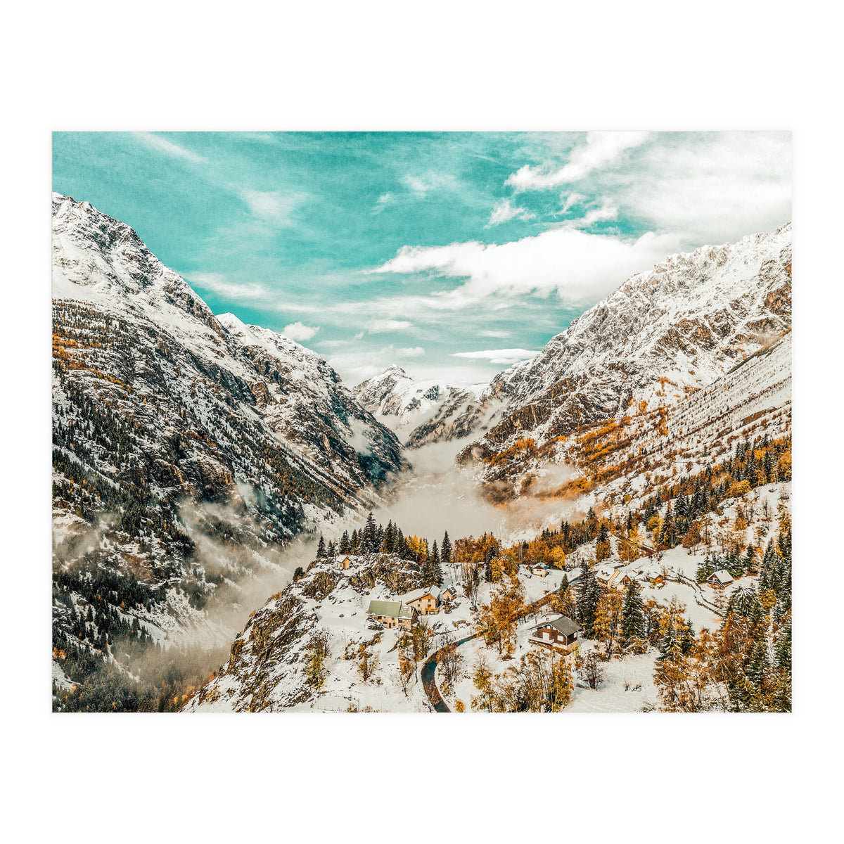 Snow & Sunny (Print Only)