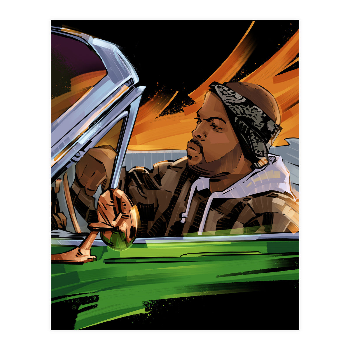 Ice Cube (Print Only)