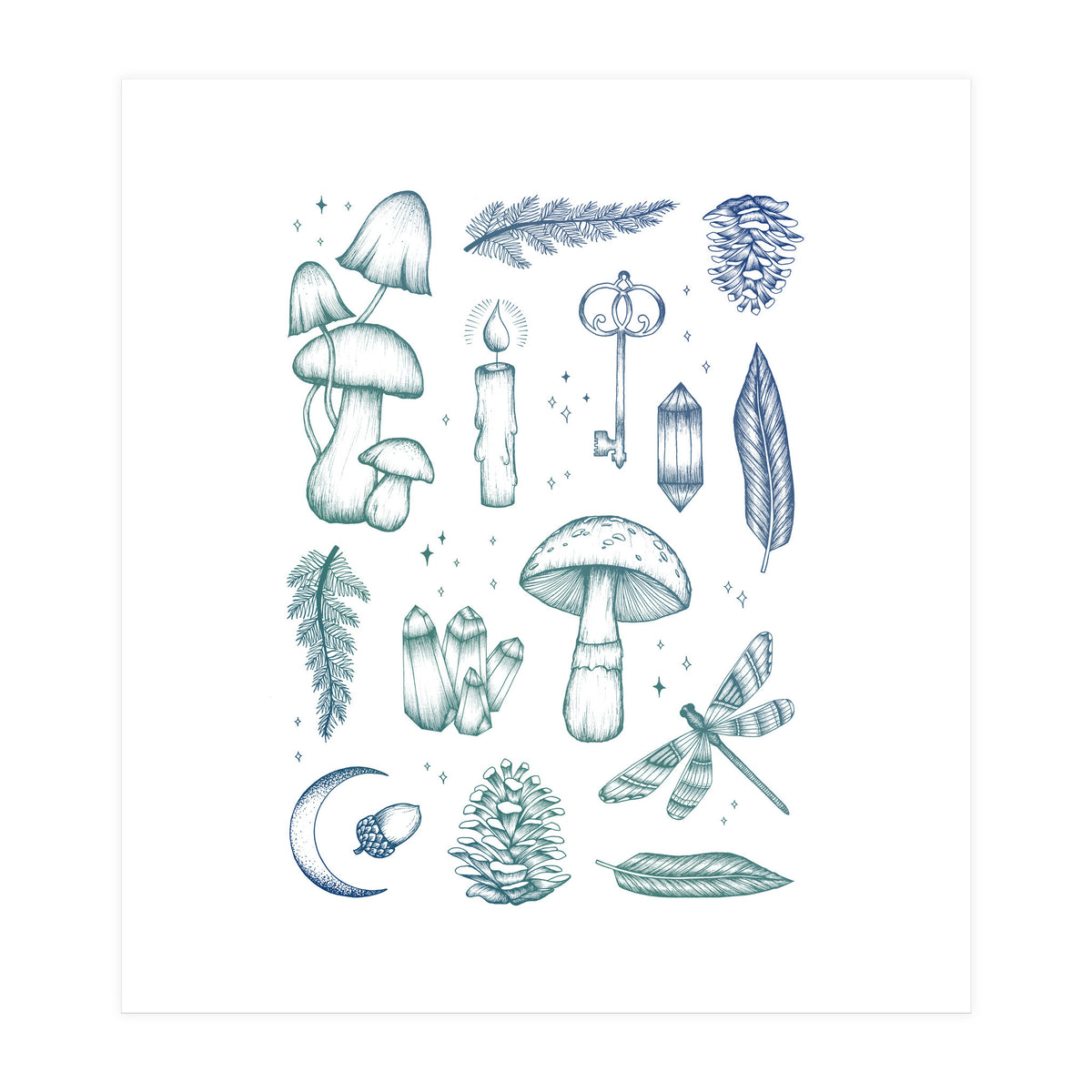 Enchanted Forest (Print Only)