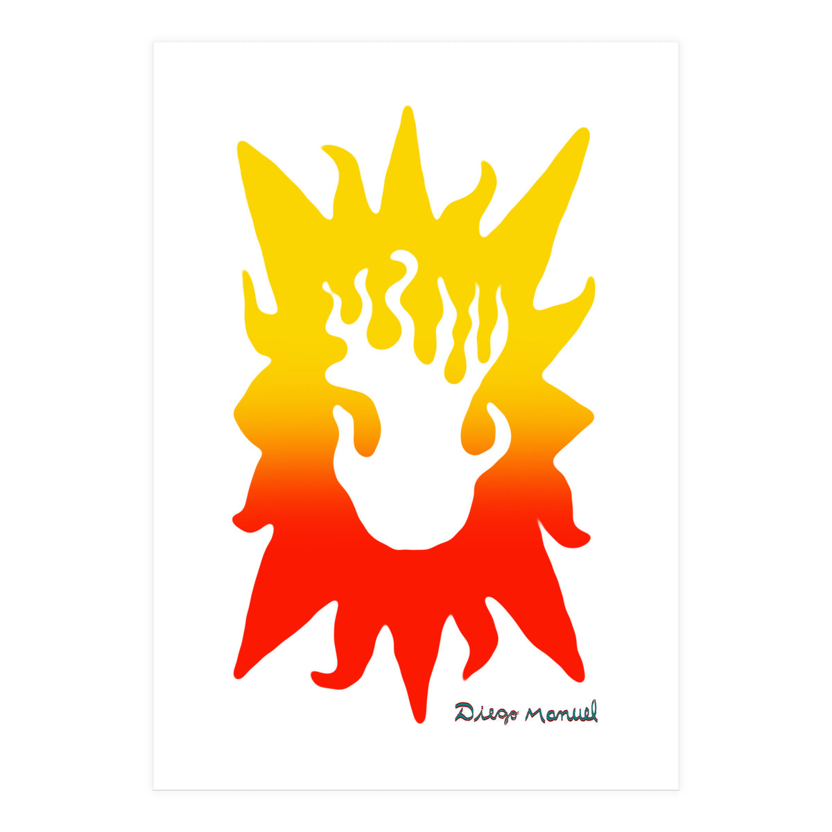 Fuego 115 Copia (Print Only)