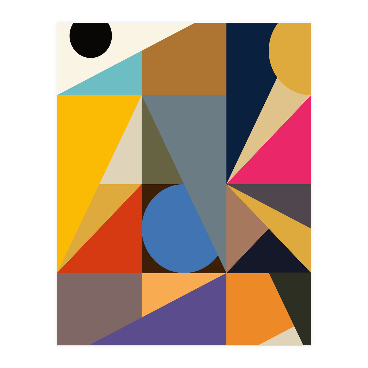 Mescolanza - Rebelion of Geometrica  (Print Only)