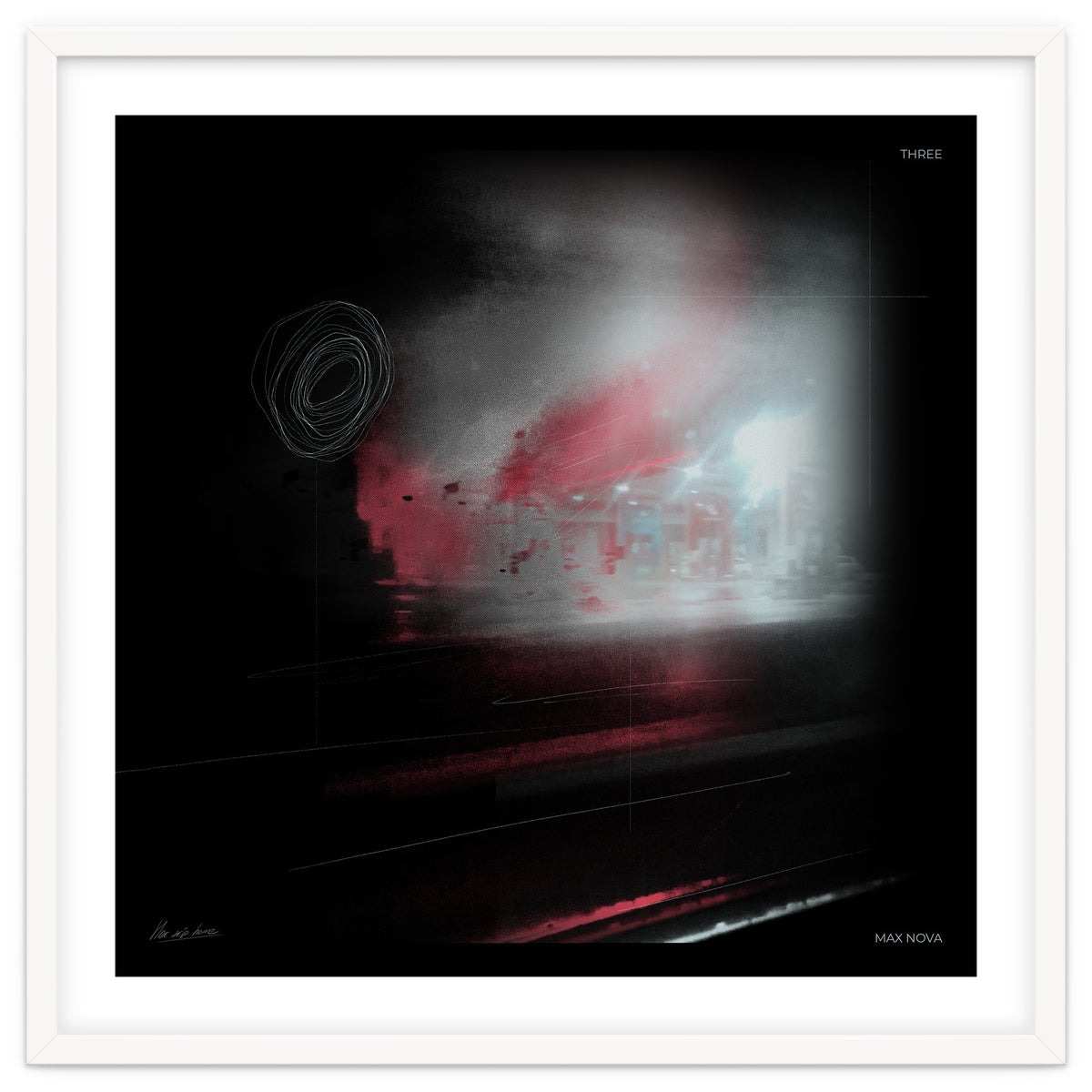 Her trip home. Three