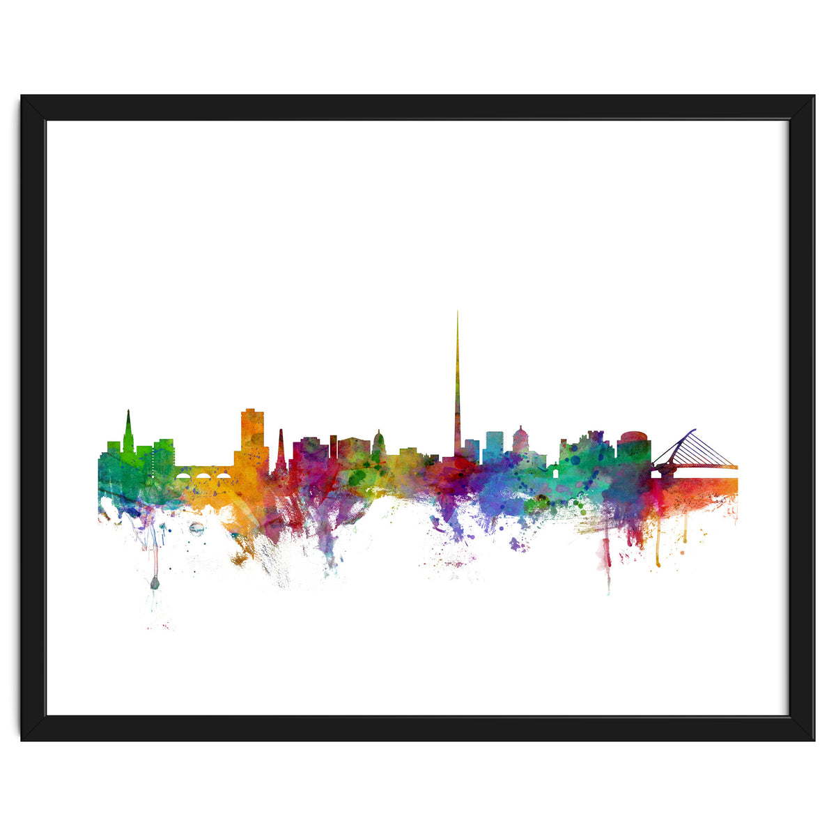 Dublin Ireland Skyline