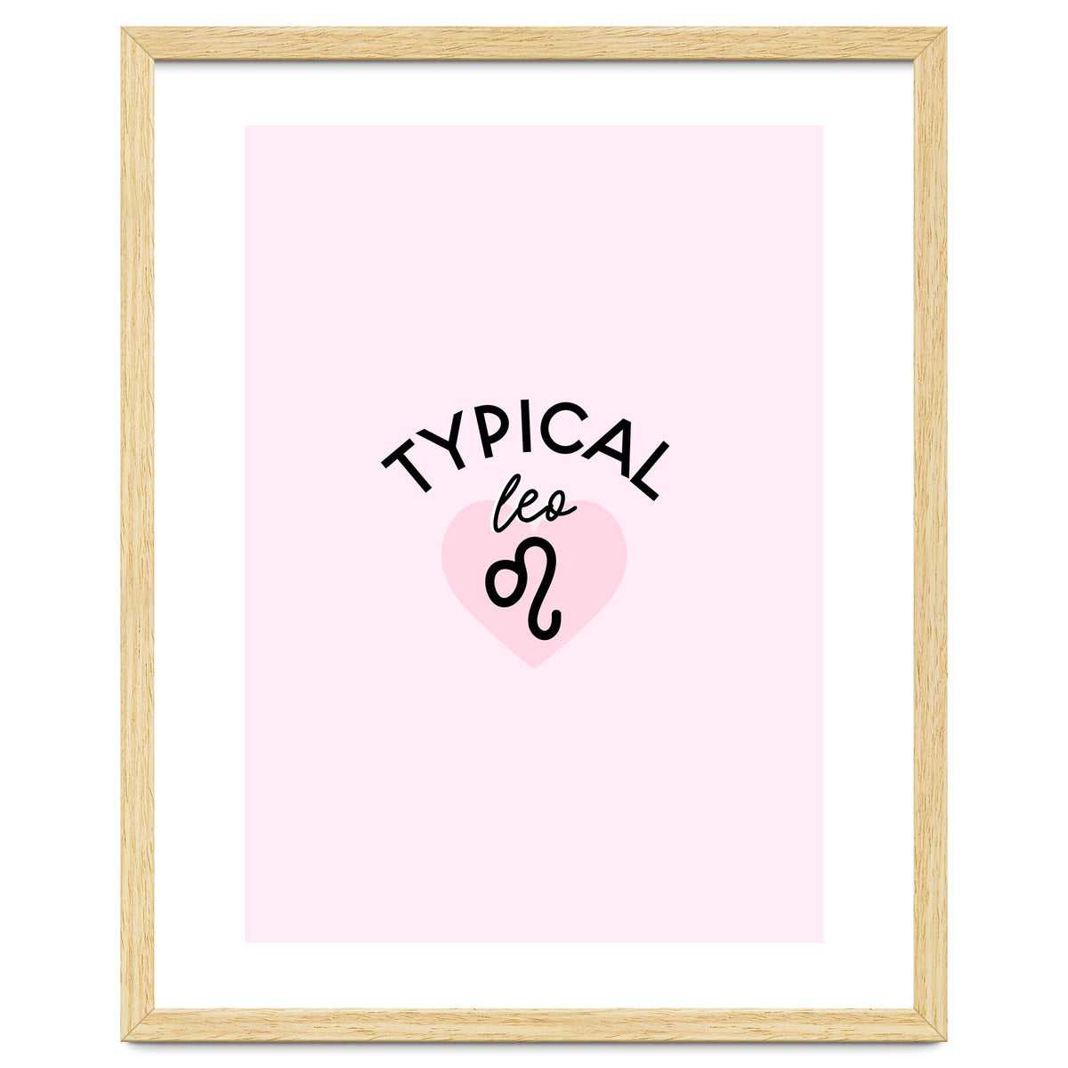 Typical Leo Horoscope Print