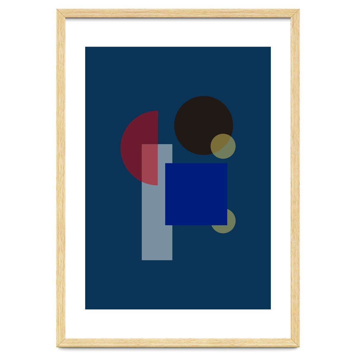 Modern Geometric Abstract 12