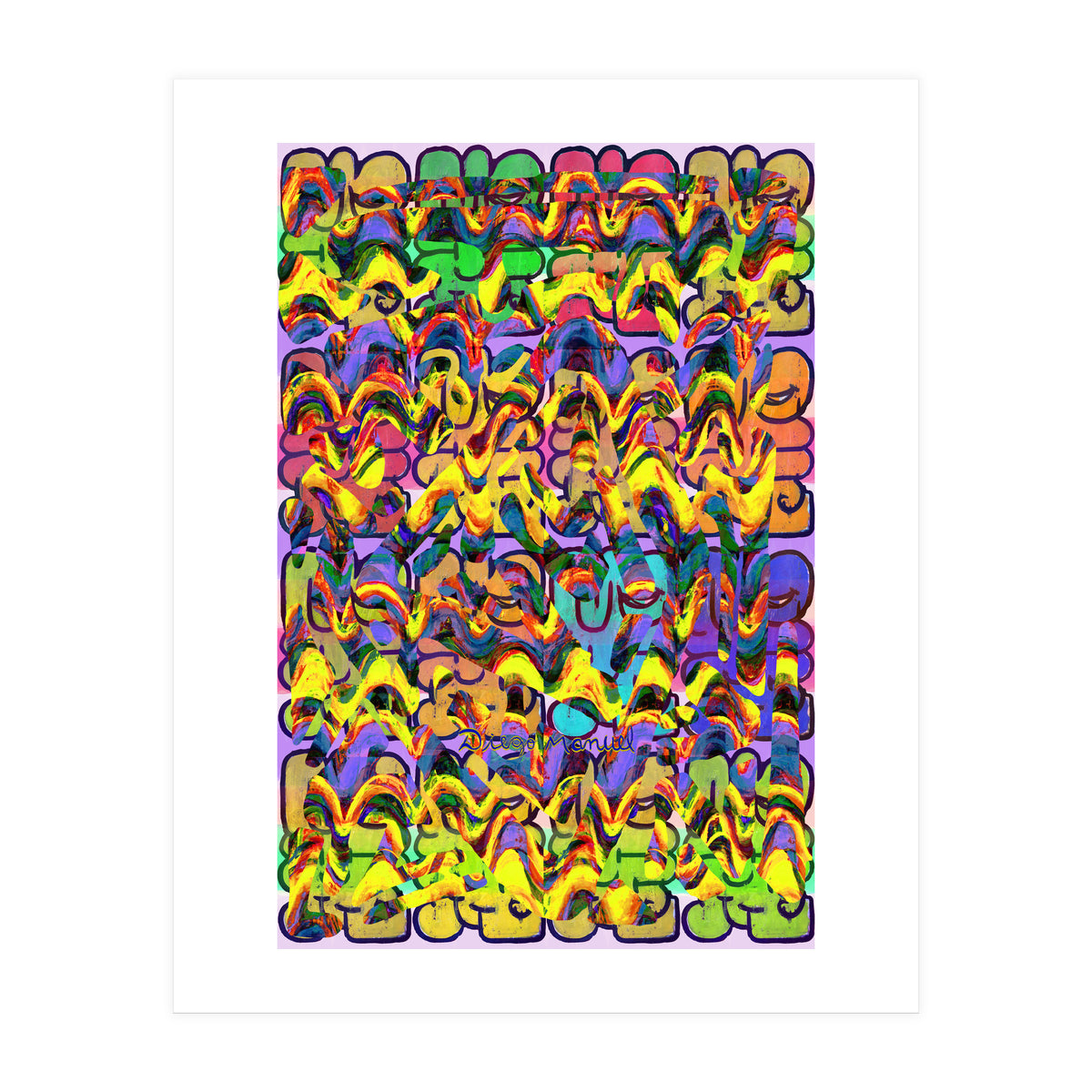 New Graffiti B 14 (Print Only)