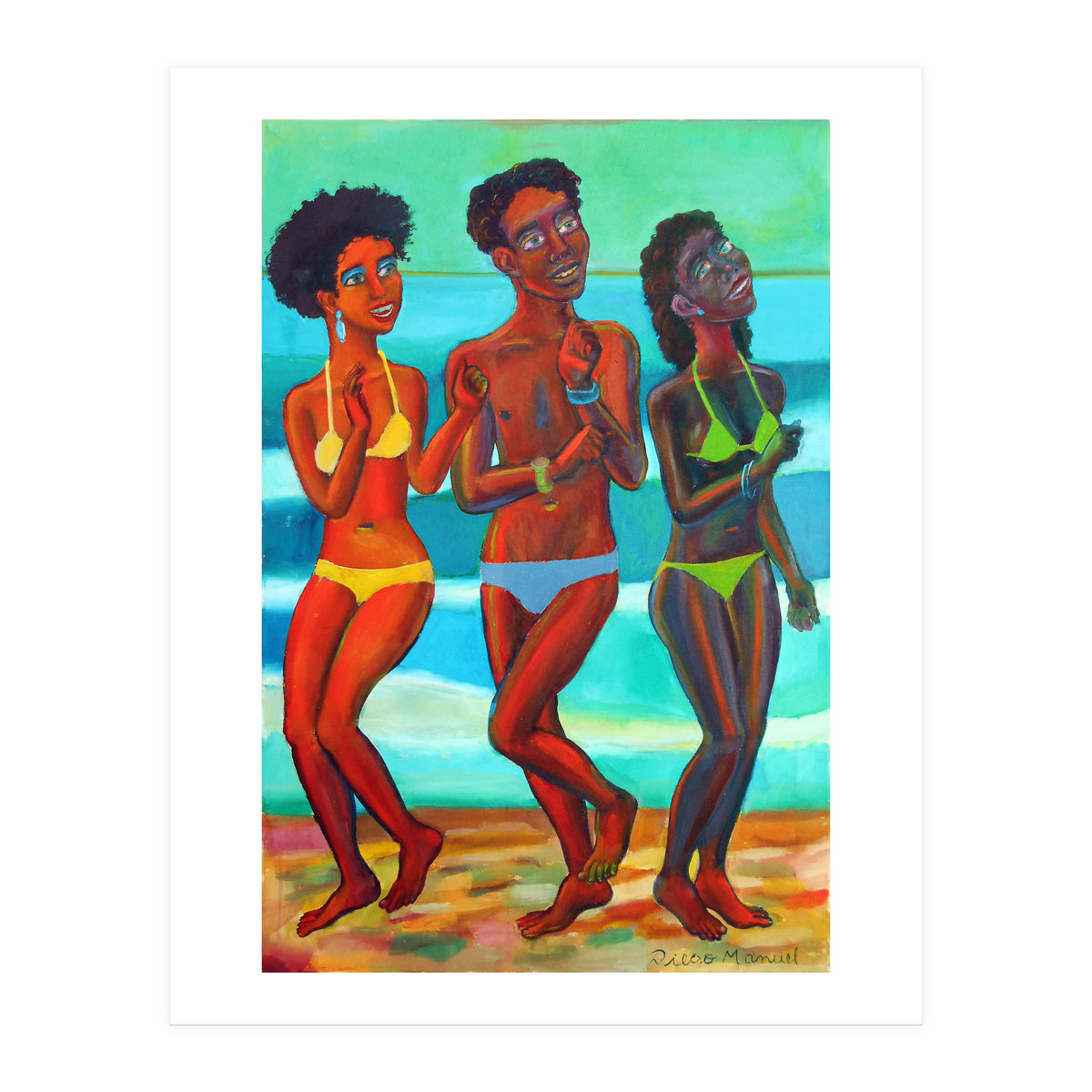 Bailando En La Playa 2020  (Print Only)