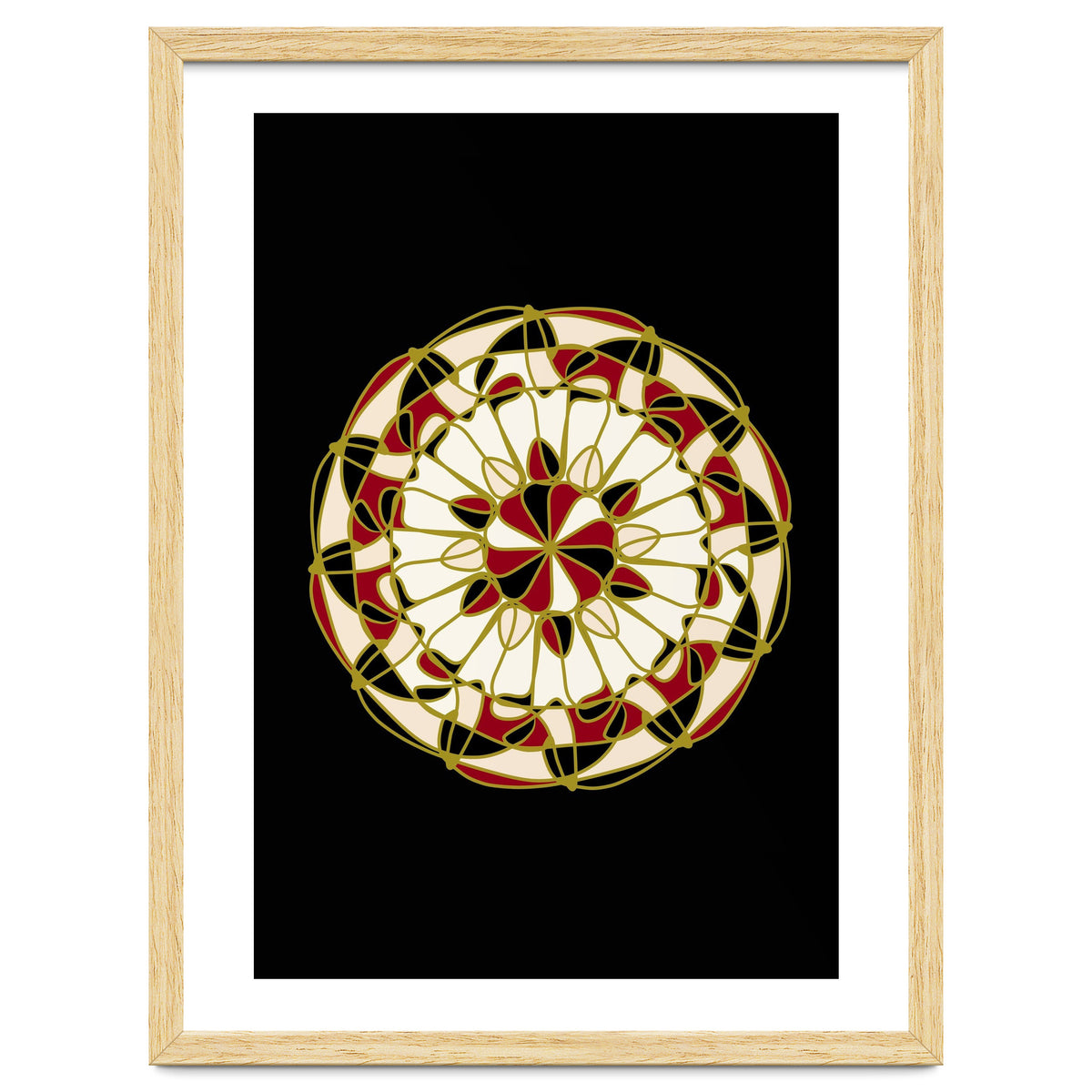 Multicolored Mandala