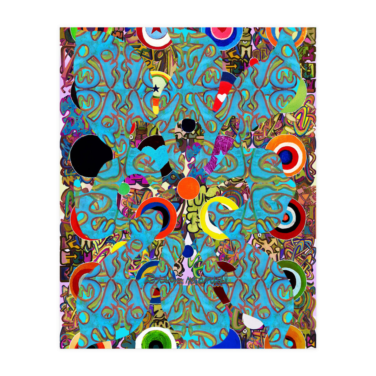 Fuego Y Graffiti 76 (Print Only)