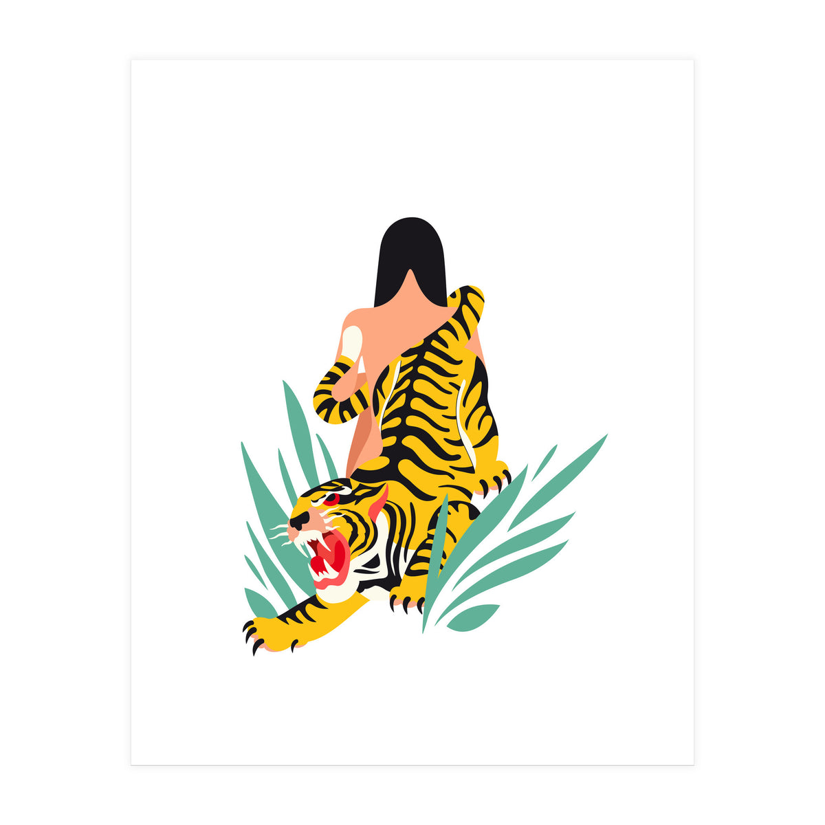 Waking the tiger (Print Only)