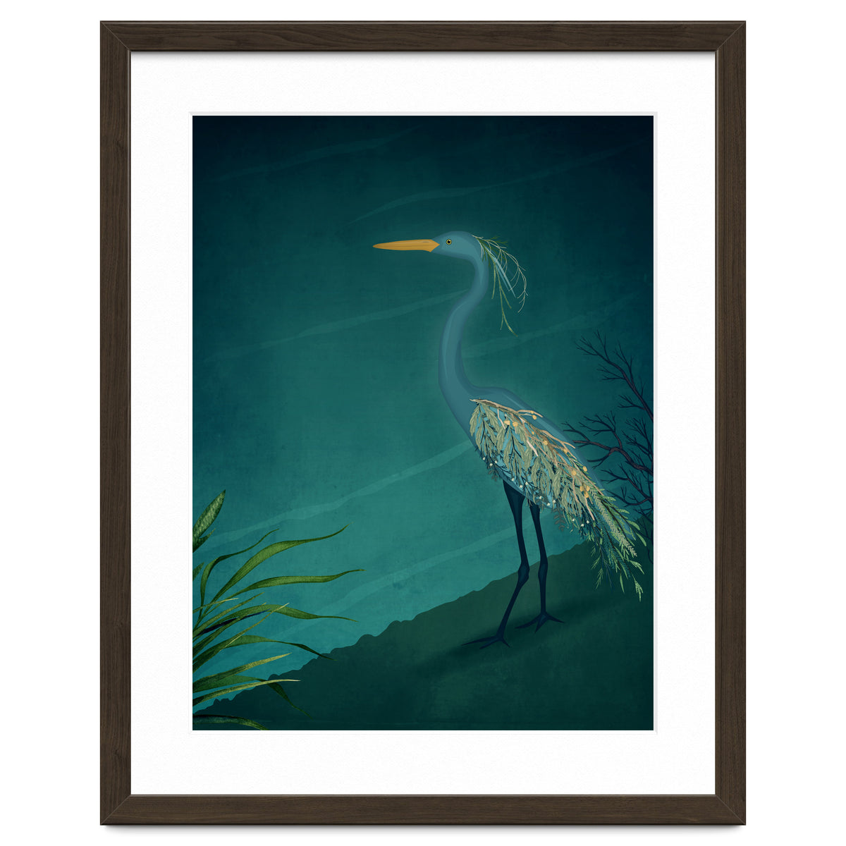 Camouflage:  The Crane