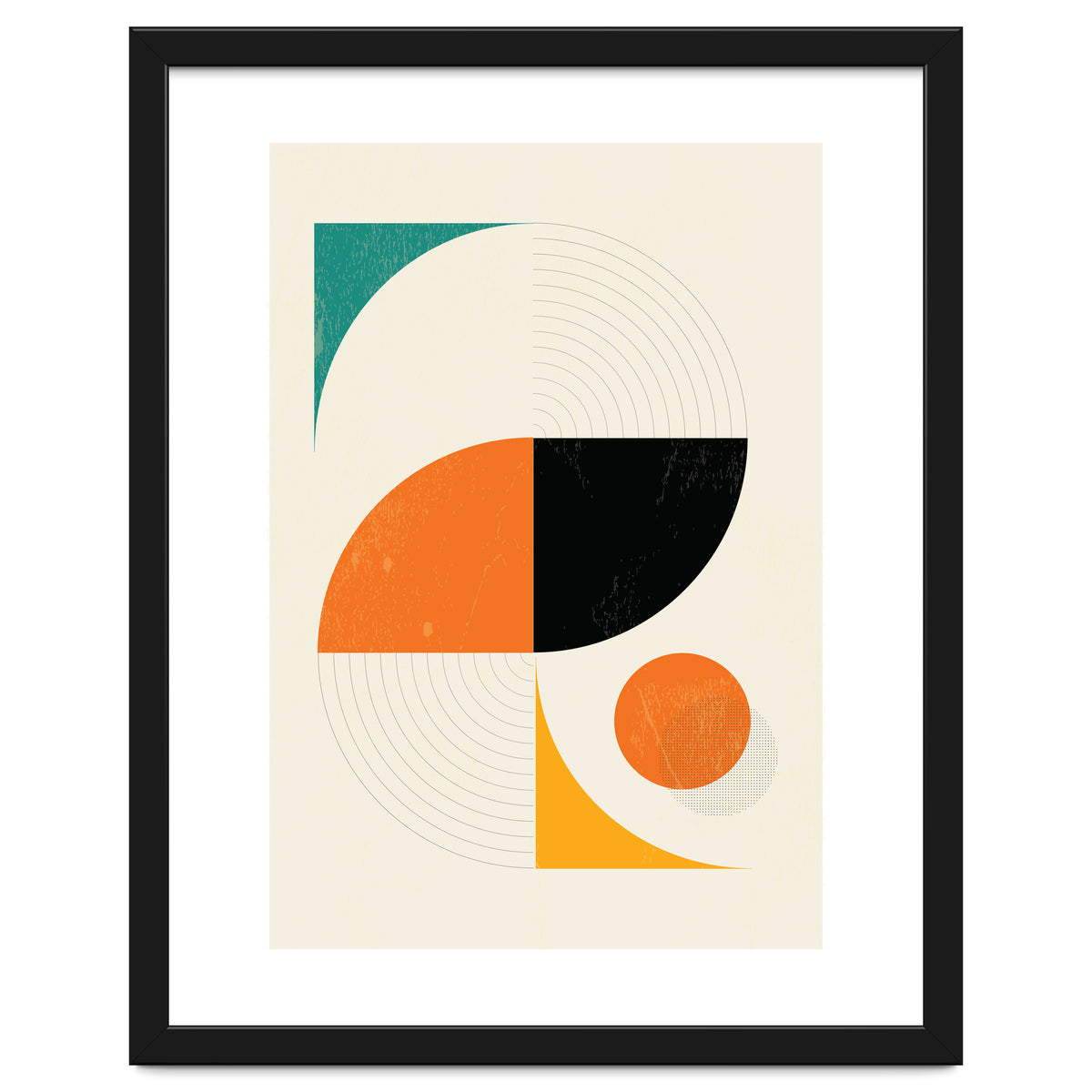 Mid Century Modern Abstract Pop
