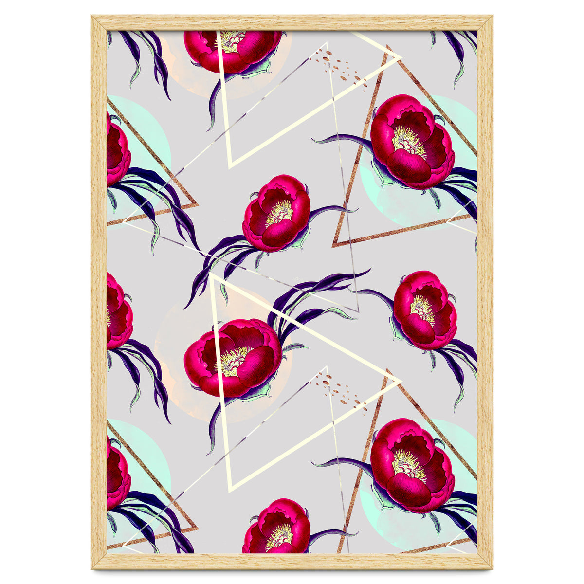 Flowery blooming with geometric II