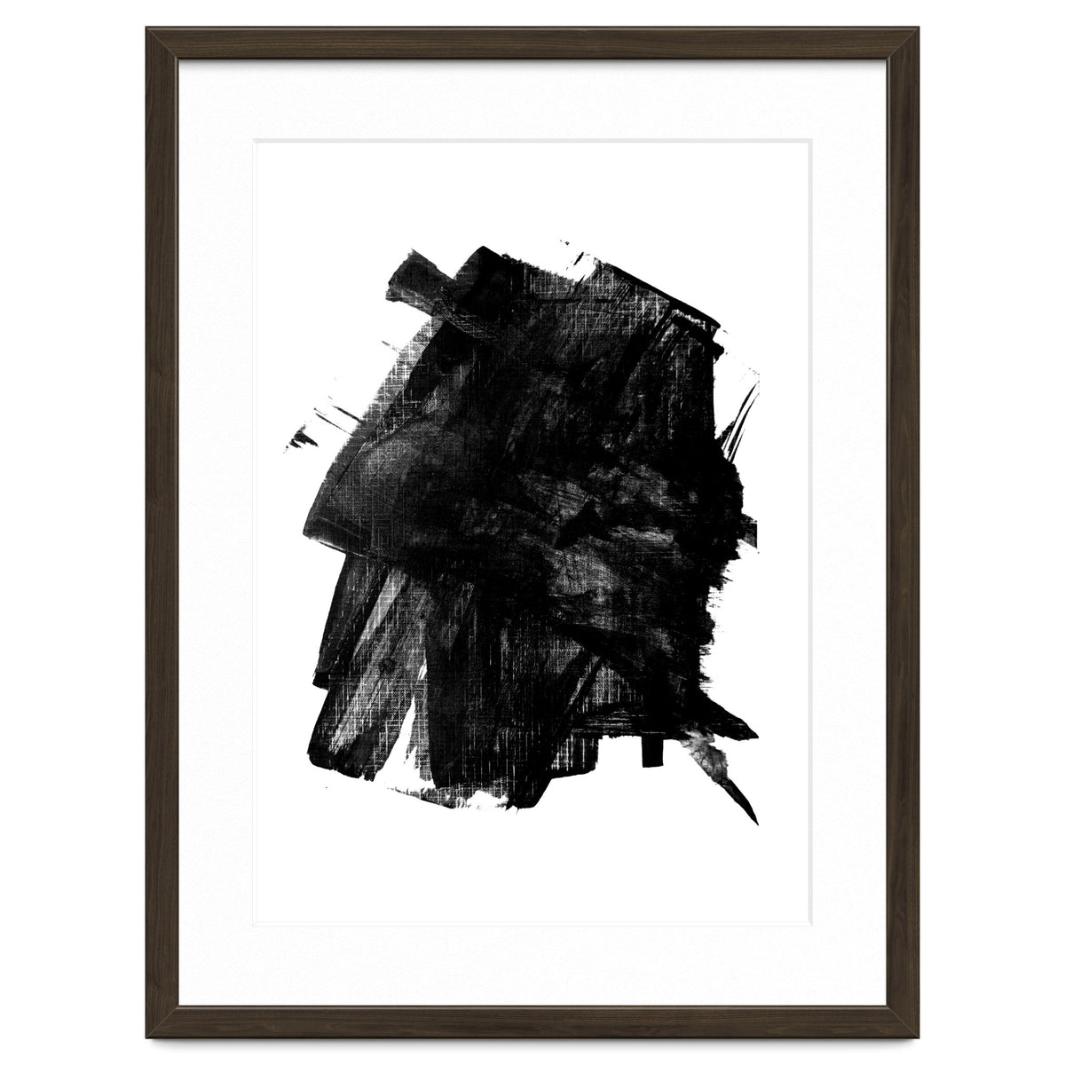 Minimalist Textured Brushstroke Art #3