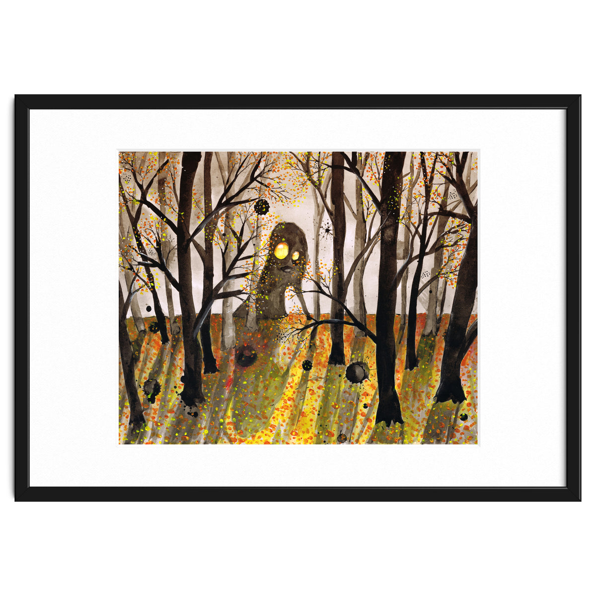 Monster in the woods